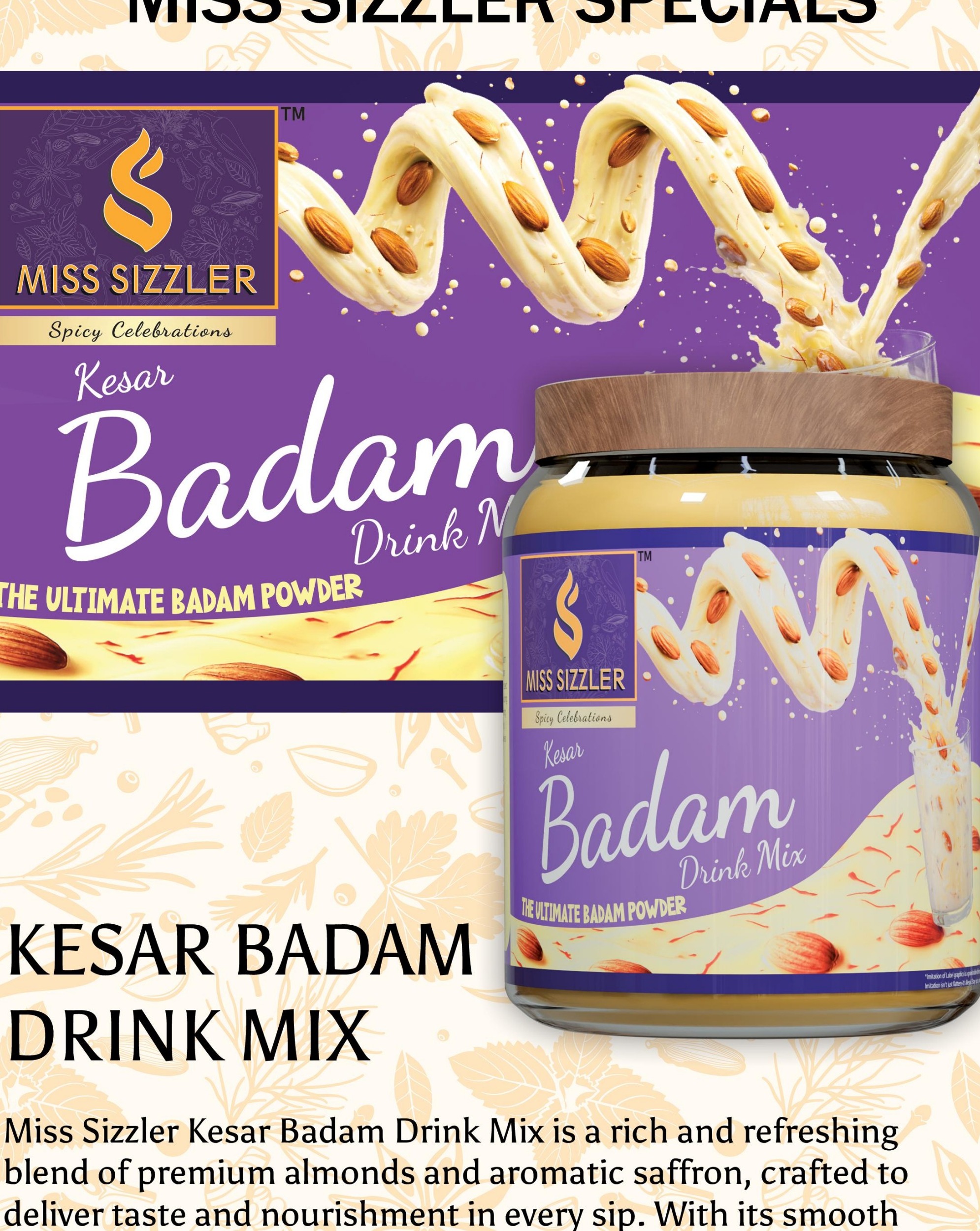 Kesar Badam Drink Mix